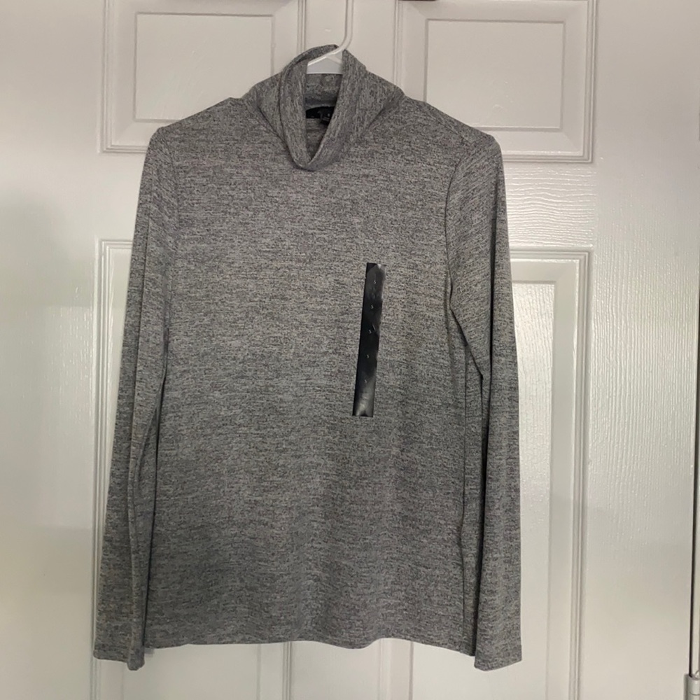 NWT banana republic grey turtleneck sweater.